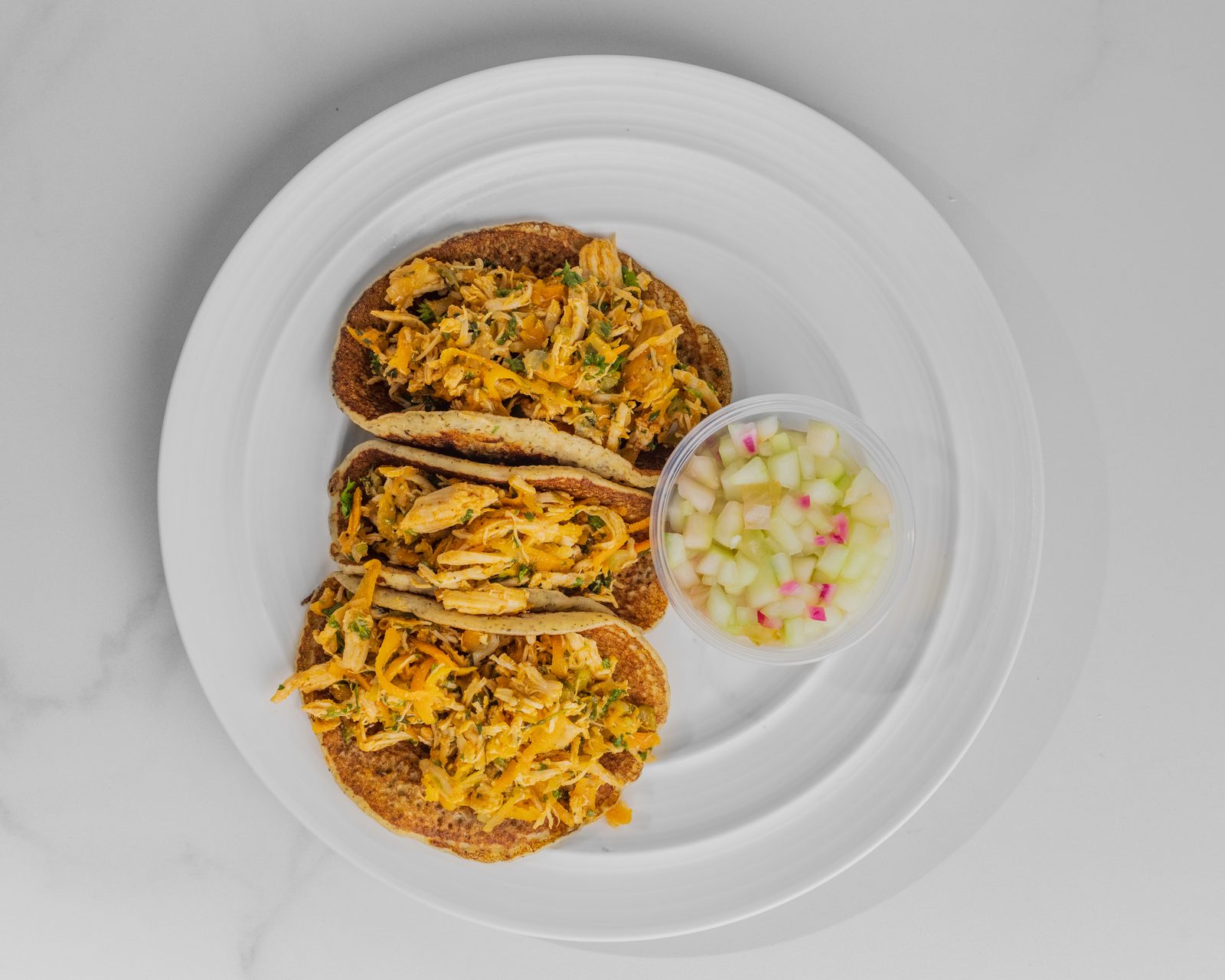 Taco de Pollo Mechado