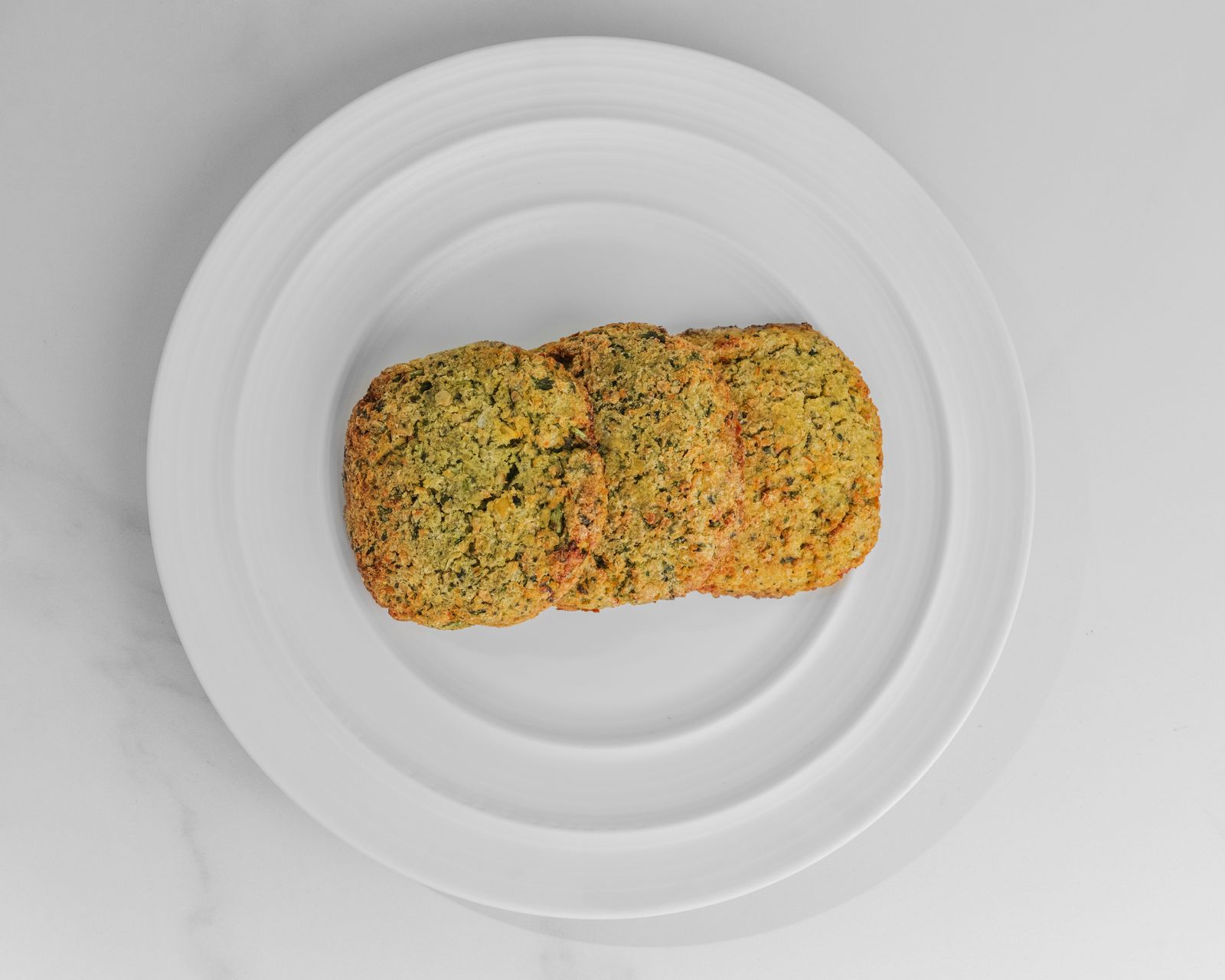 Tortas de falafel