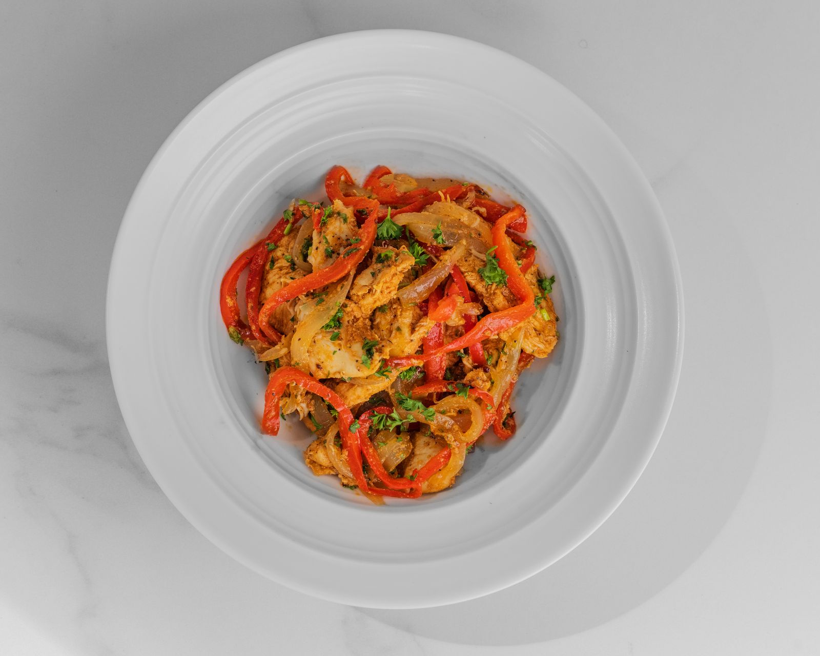 Fajitas de pollo