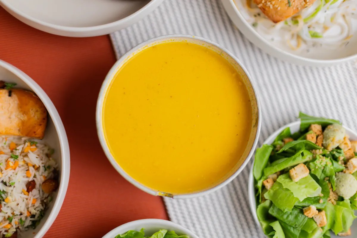Crema de Zanahoria y Cúrcuma